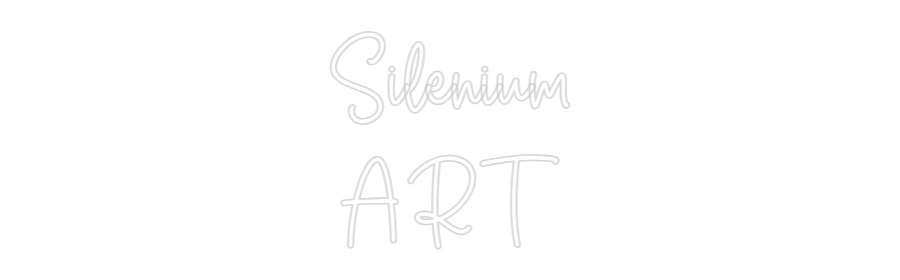 Custom Neon Sign Online Editor Silenium
ART