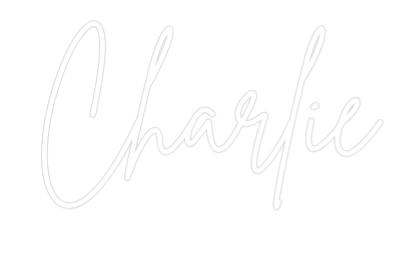 Custom Neon Sign Online Editor Charlie