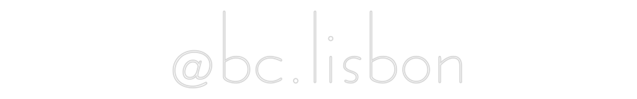 Custom Neon Sign Online Editor @bc.lisbon