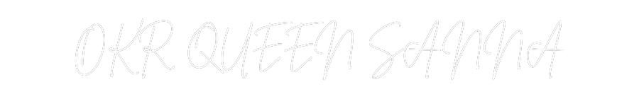 Custom Neon Sign Online Editor OKR QUEEN SANNA