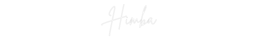 Custom Neon Sign Online Editor Himba