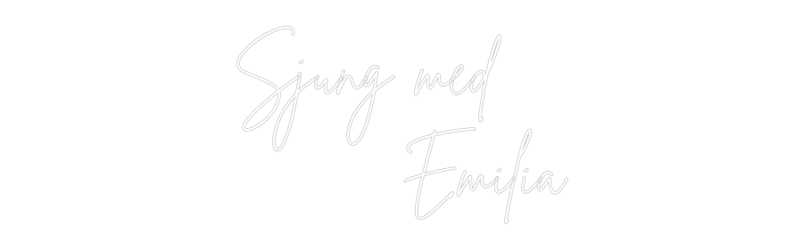 Custom Neon Sign Online Editor Sjung med
...