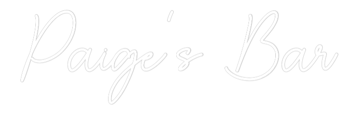 Custom Neon Sign Online Editor Paige’s Bar