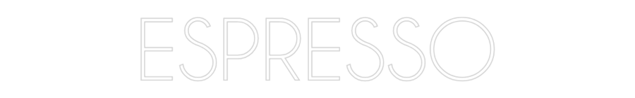 Custom Neon Sign Online Editor ESPRESSO