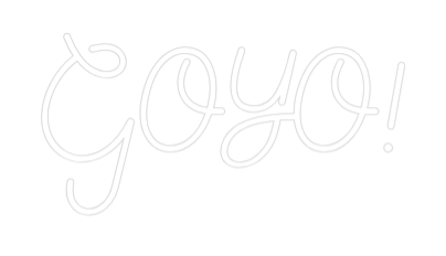 Custom Neon Sign Online Editor GOYO!