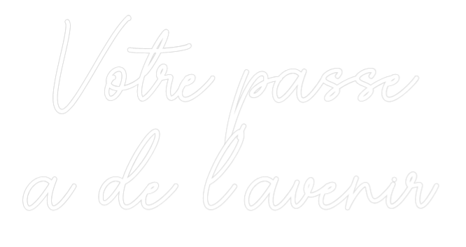 Custom Neon Sign Online Editor Votre passé
...