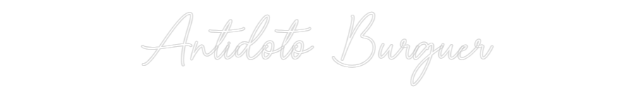 Custom Neon Sign Online Editor Antídoto Burg...