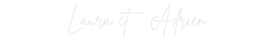 Custom Neon Sign Online Editor Laura et Adrien