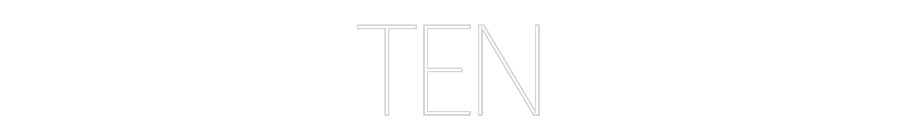 Custom Neon Sign Online Editor TEN