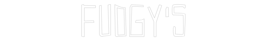 Custom Neon Sign Online Editor Fudgy's