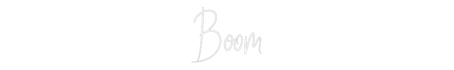 Custom Neon Sign Online Editor Boom