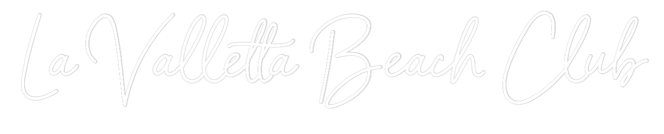 Custom Neon Sign Online Editor La Valletta B...