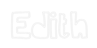 Custom Neon Sign Online Editor Edith