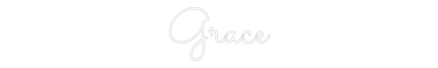 Custom Neon Sign Online Editor Grace