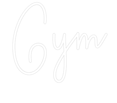 Custom Neon Sign Online Editor Gym