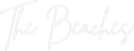 Custom Neon Sign Online Editor The Beaches