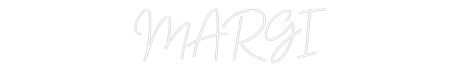 Custom Neon Sign Online Editor MARGI