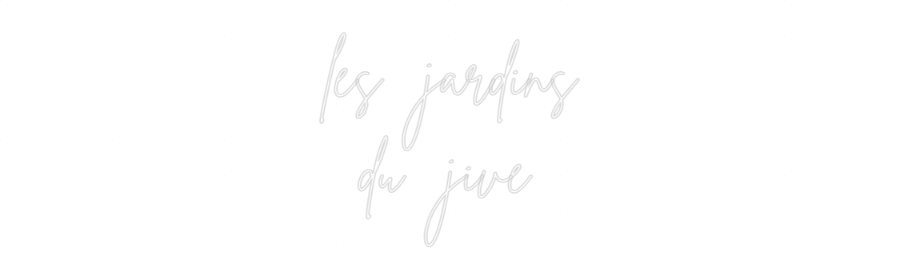 Custom Neon Sign Online Editor les jardins
...