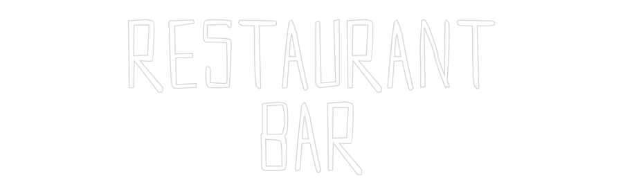 Custom Neon Sign Online Editor RESTAURANT
BAR