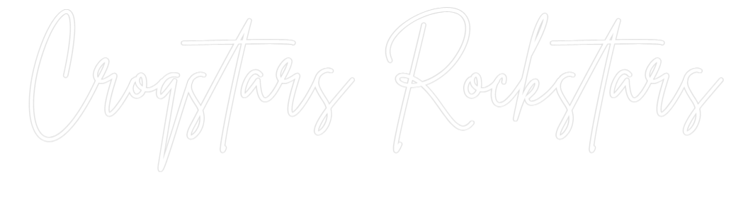 Custom Neon Sign Online Editor Croqstars Roc...