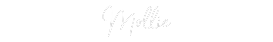 Custom Neon Sign Online Editor Mollie