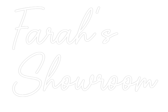 Custom Neon Sign Online Editor Farah's
Sho...