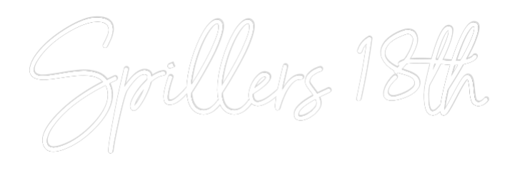 Custom Neon Sign Online Editor Spillers 18th