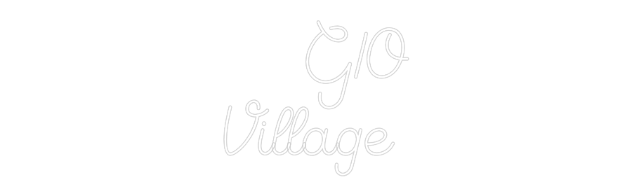 Custom Neon Sign Online Editor GIO
Village