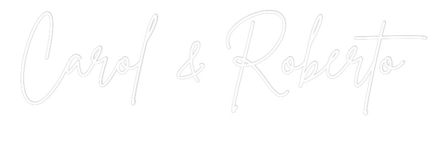 Custom Neon Sign Online Editor Carol & Roberto