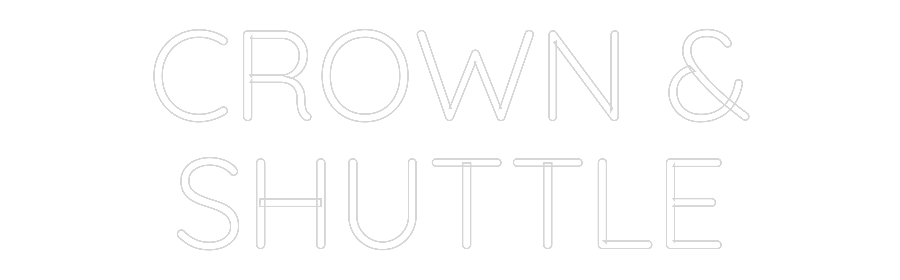 Custom Neon Sign Online Editor CROWN &
SHUT...