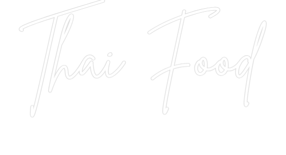 Custom Neon Sign Online Editor Thai Food