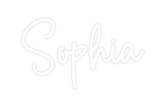 Custom Neon Sign Online Editor Sophia