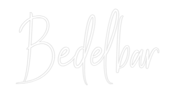 Custom Neon Sign Online Editor Bedelbar