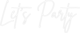 Custom Neon Sign Online Editor Let's Party