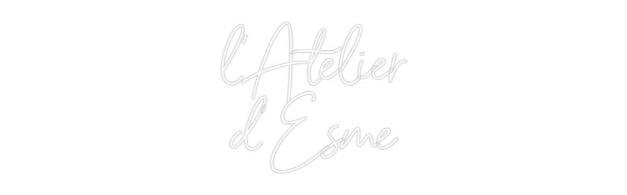 Custom Neon Sign Online Editor l'Atelier
d'...