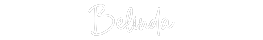 Custom Neon Sign Online Editor Belinda