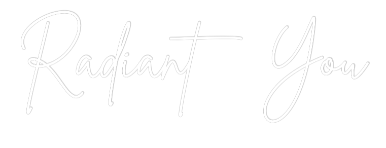Custom Neon Sign Online Editor Radiant You