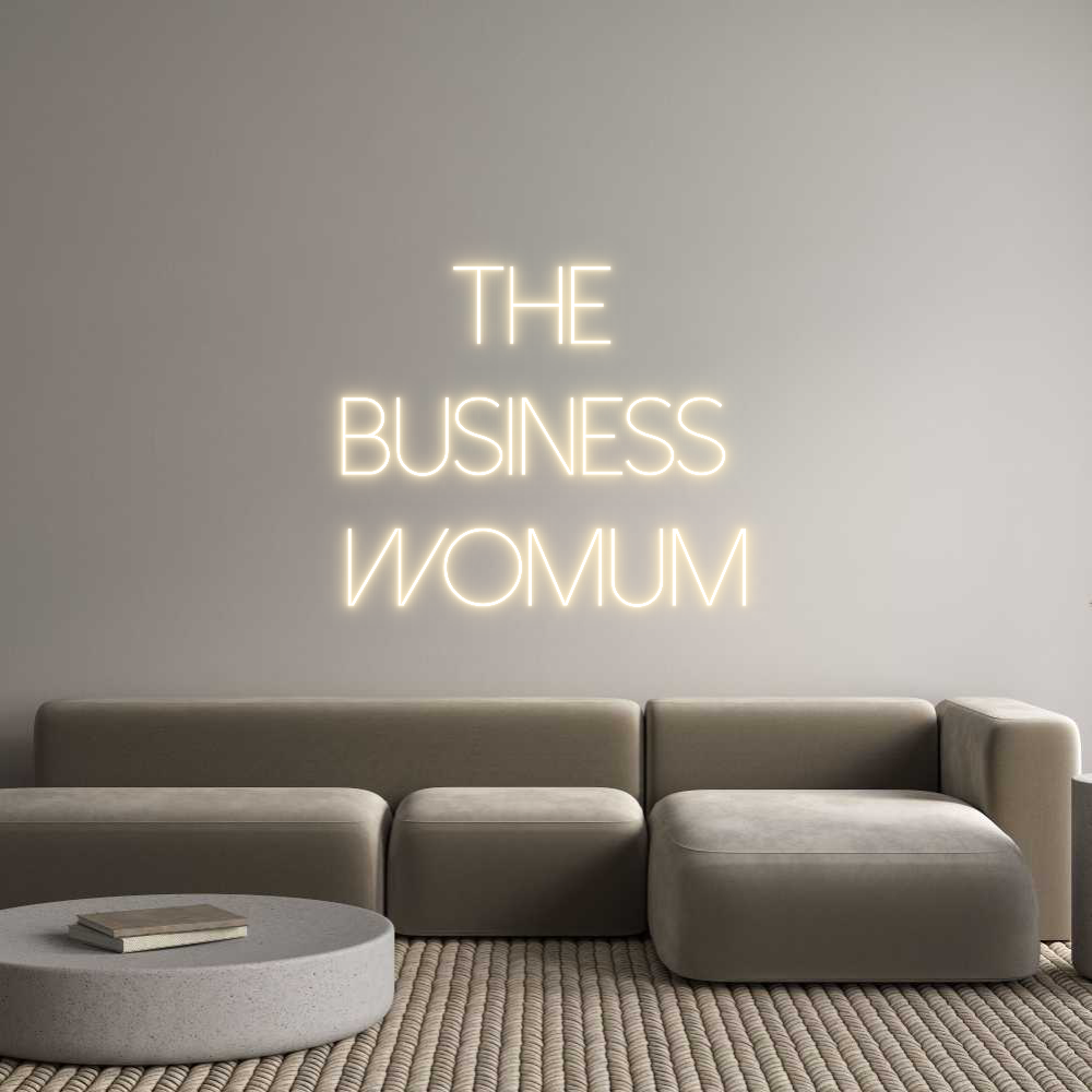 Custom Neon Sign Online Editor The 
busines...