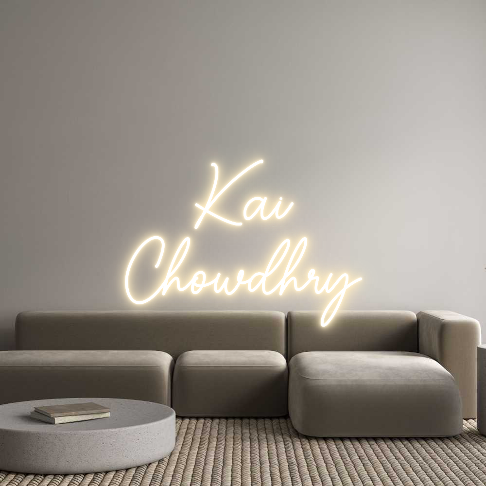 Custom Neon Sign Online Editor Kai
Chowdhry