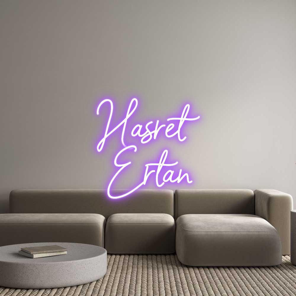 Custom Neon Sign Online Editor Hasret
Ertan