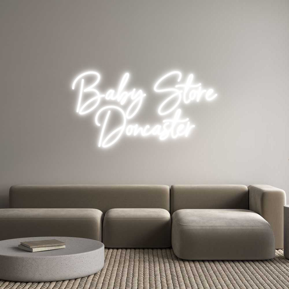 Custom Neon Sign Online Editor Baby Store
D...