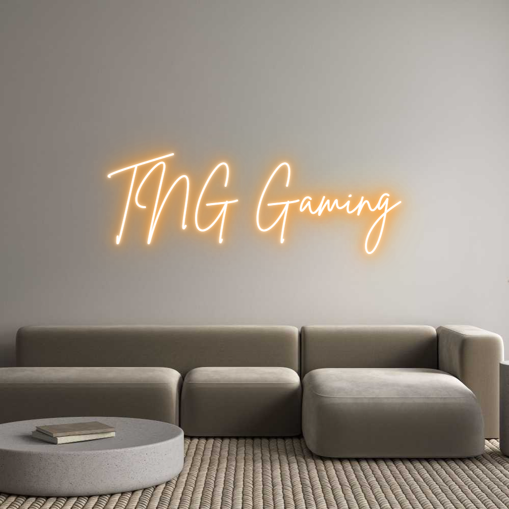 Custom Neon Sign Online Editor TNG Gaming