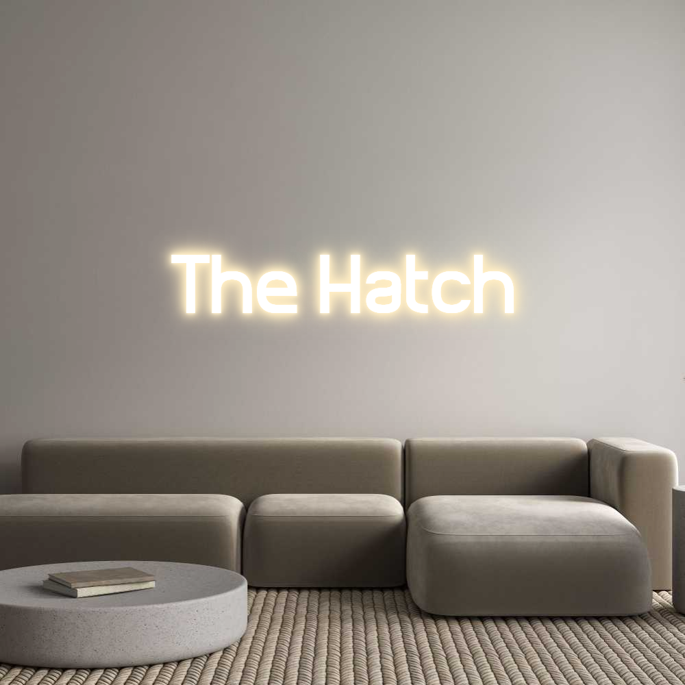Custom Neon Sign Online Editor The Hatch