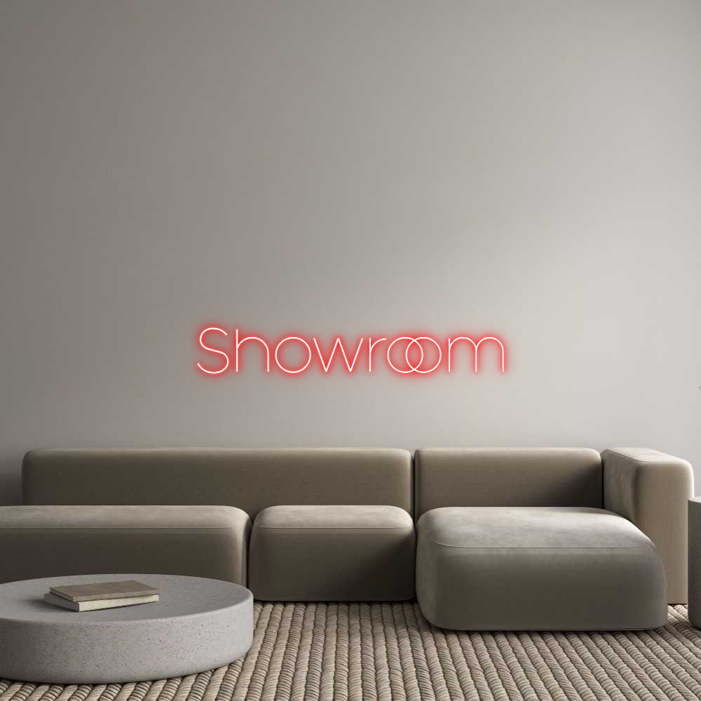 Custom Neon Sign Online Editor Showroom