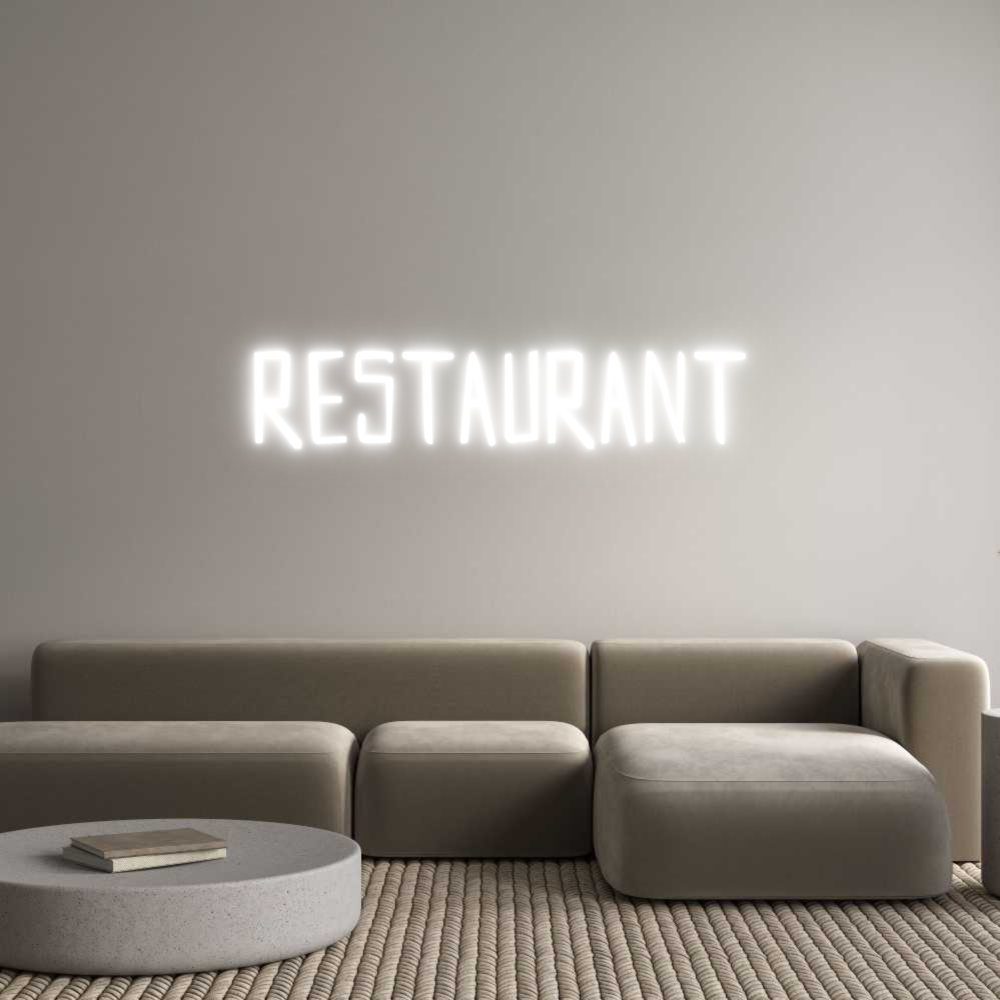 Custom Neon Sign Online Editor RESTAURANT