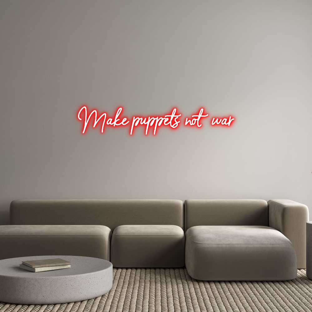 Custom Neon Sign Online Editor Make puppets ...