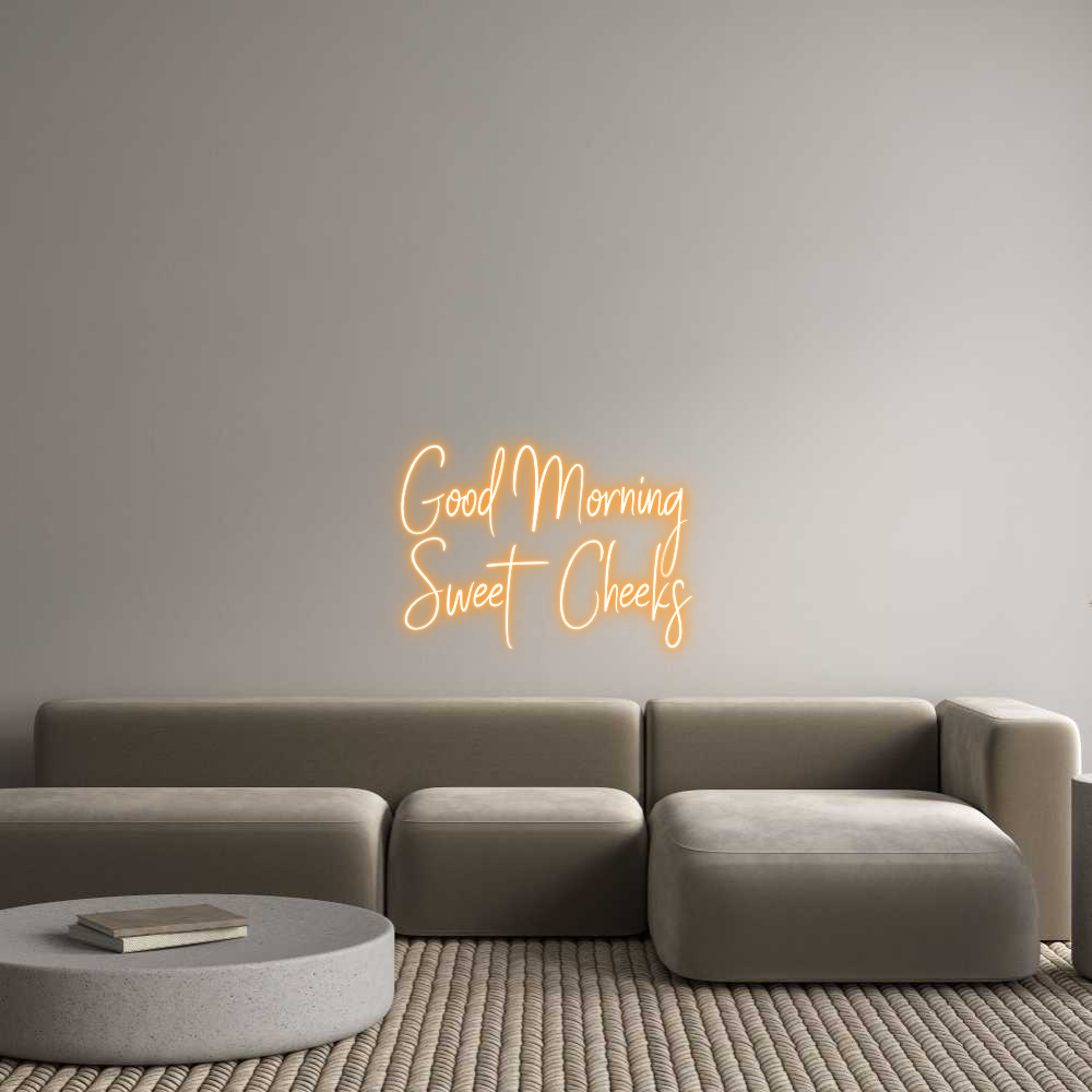 Custom Neon Sign Online Editor Good Morning ...