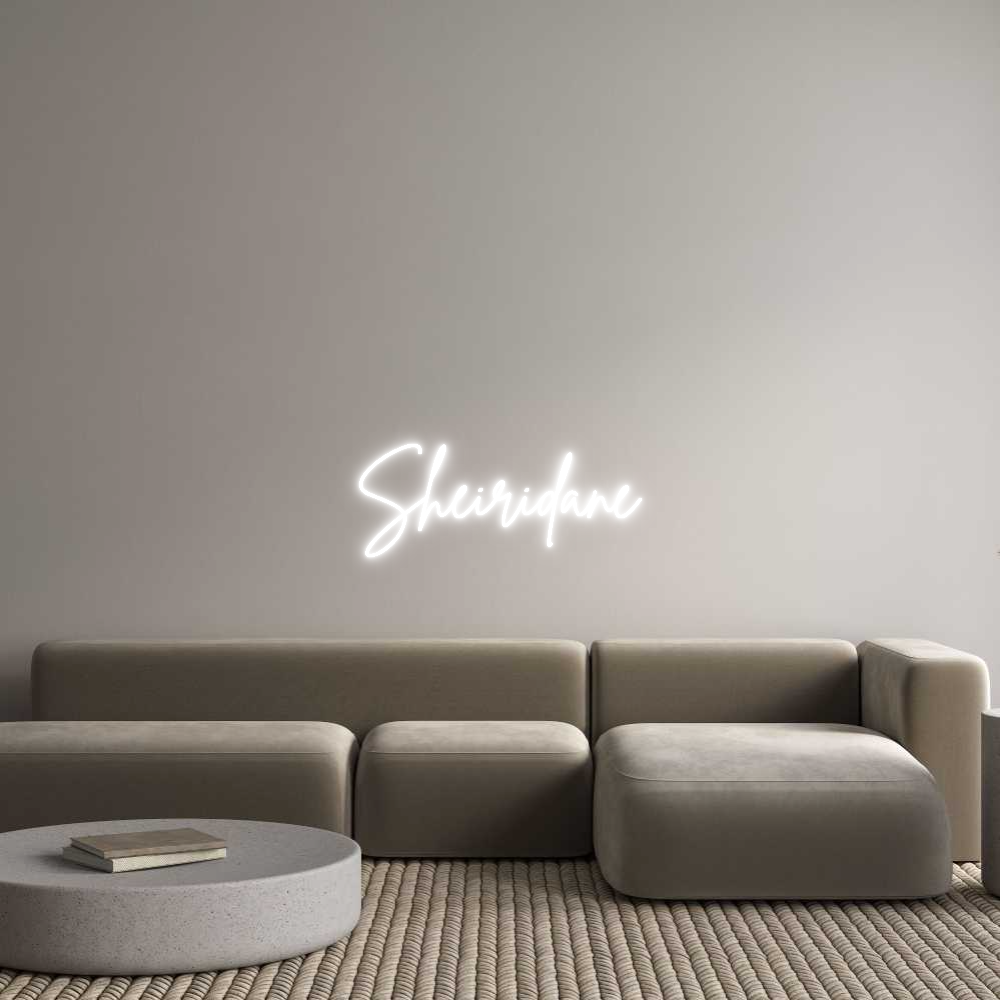 Custom Neon Sign Online Editor Sheiridane