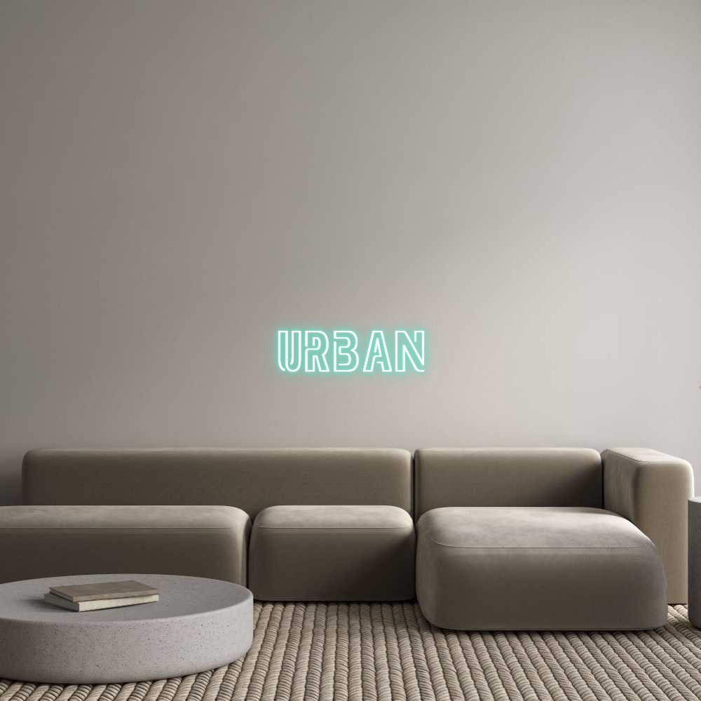 Custom Neon Sign Online Editor URBAN