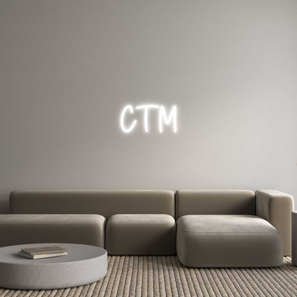Custom Neon Sign Online Editor CTM